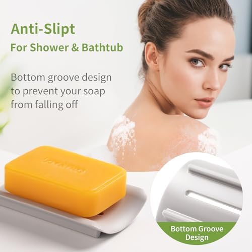 LOYATRO Bar Soap Holder - A-Grey