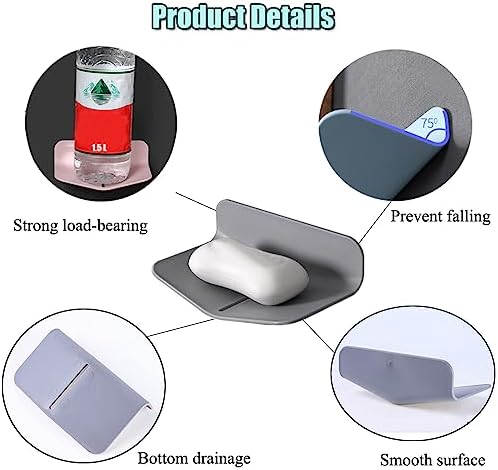 BECHOICEN Quick Drain Soap Holder for Shower and Kitchen 1