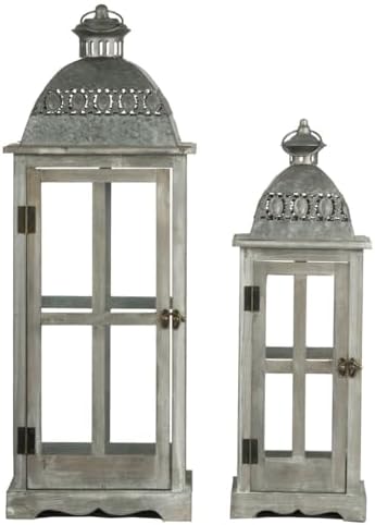 Strawberry Fairy Decorative Candle Lantern Set of Two