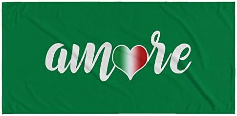 PS I Love Italy Large Beach Towel - Italy Amore Design