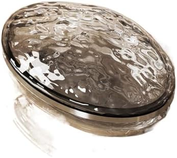 Durable Plastic Soap Box with Lid for Travel and Bathroom Use