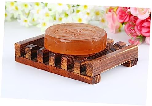 Elegant Bamboo Soap Holder Multi Use Dish