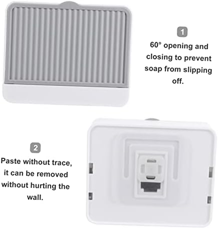 HOOTNEE 60 Swing Open Soap Dish Holder
