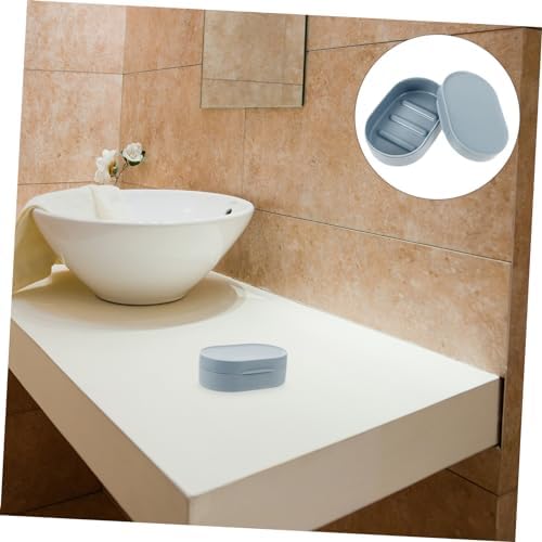 ABOOFAN Waterproof Soap Box with Lid for Home and Travel