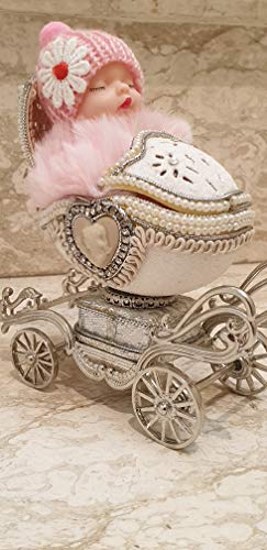 Handmade Faberge Style Princess Carriage Ornament