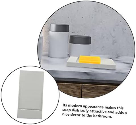 Luxshiny 2 Pack Suction Cup Soap Dish - Gray