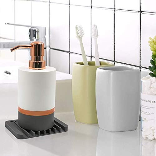 2 Pieces Automatic Drain Soap Dish Waterproof and Drop-Proof 1