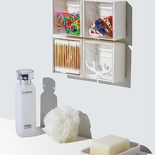 Creative Wall Hanging Storage Box for Cotton Swabs and Dental Floss