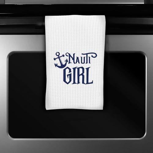 ZJXHPO Nauti Grl Beach Kitchen Towel