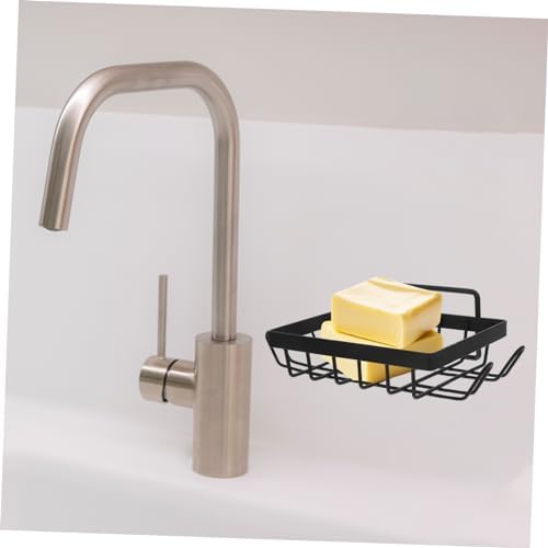 Yardenfun Wall Mounted Soap Holder Sturdy Drainage Design for Bathroom Kitchen