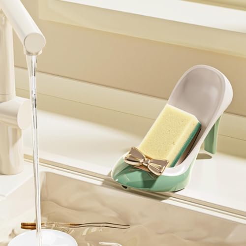 Creative High Heels Soap Box - Self Draining Black
