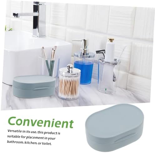 ABOOFAN Waterproof Soap Box with Lid for Home and Travel