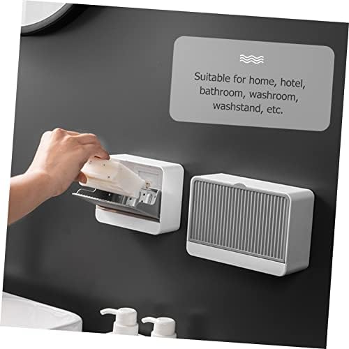Ciieeo Wall-Mounted Soap Dish Grey 1