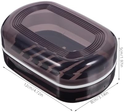 BRIGHTFUFU Travel Soap Container with Lid