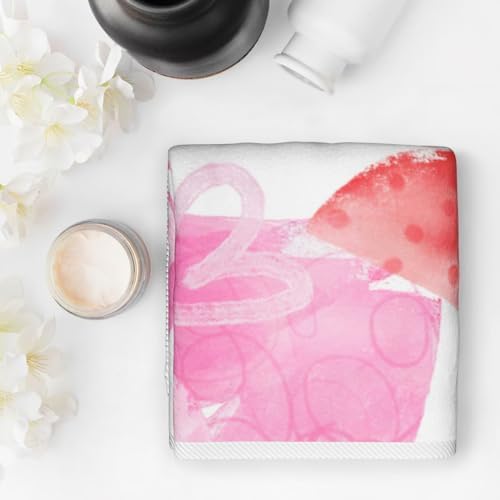 Custom Personalized Coral Velvet Bath Towels - 16 x 28
