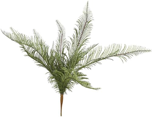 Shirfloral 2Pcs Artificial Boston Fern Leaves Plants