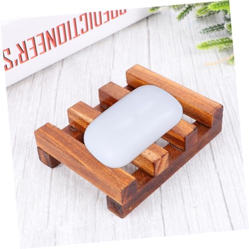 PAMINGONO Creative Retro Wooden Soap Holder