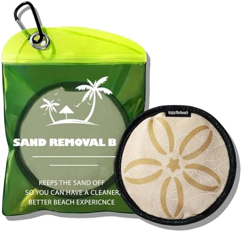 Beach Sand Remover Pouch - Reusable Pet-Friendly