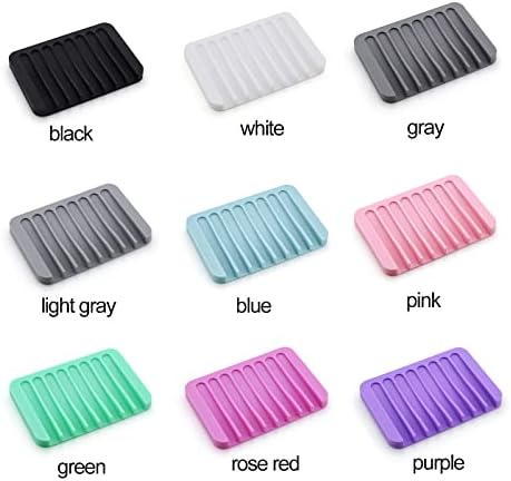 Handmade Silicone Soap Dish with Hollow Drainage
