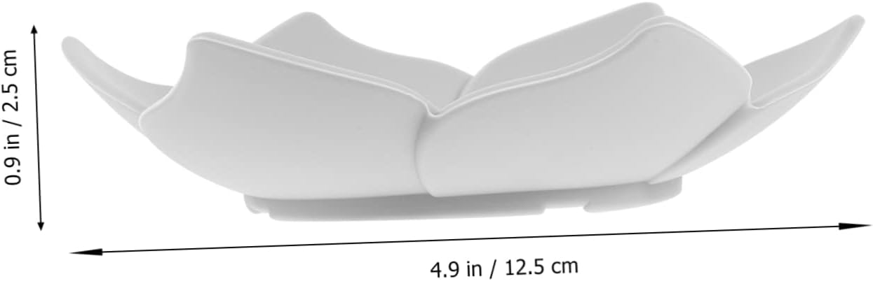 ULTECHNOVO Flower Shape Soap Dish Holder 2Pcs