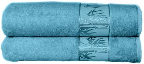 Set of 2 Luxury Super Soft Bath Towels 1