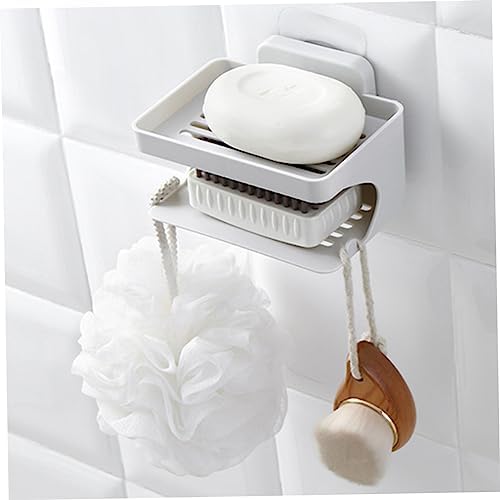 Double Layer Soap Dish Holder for Bathroom and Kitchen 1