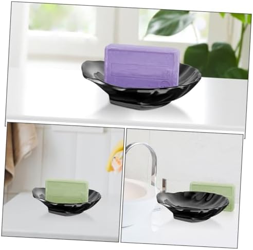 PRETYZOOM Shell Soap Dish 2pcs Bar Soap Holder for Shower Bathroom 1