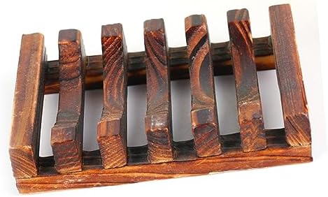 ULTECHNOVO Carbonized Soap Dish Holder