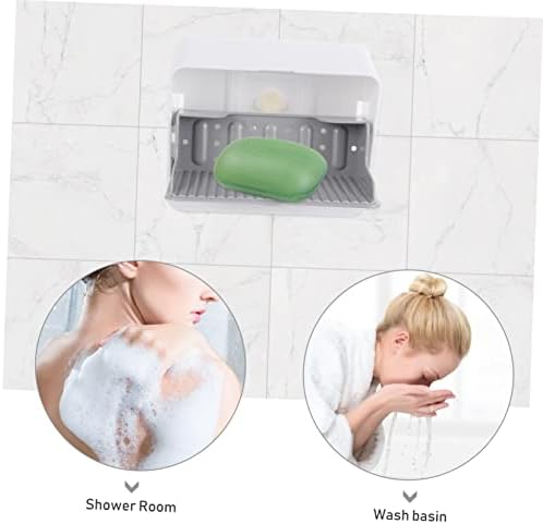 Luxshiny Wall-Mounted Soap Dish Grey