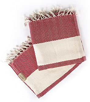 Loop Linen Large Cotton Beach Towel Soft Stylish