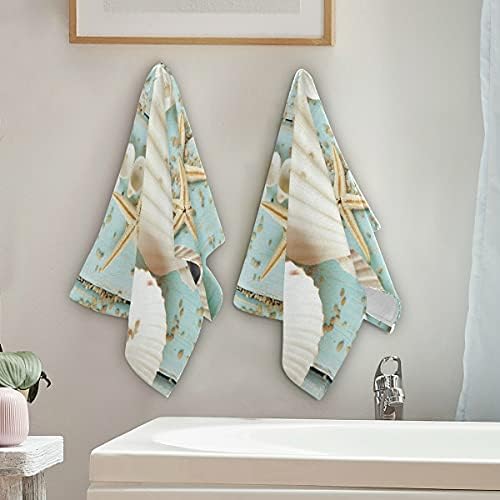 Giwawa Seashell Starfish Towel Set of 2 283x144in