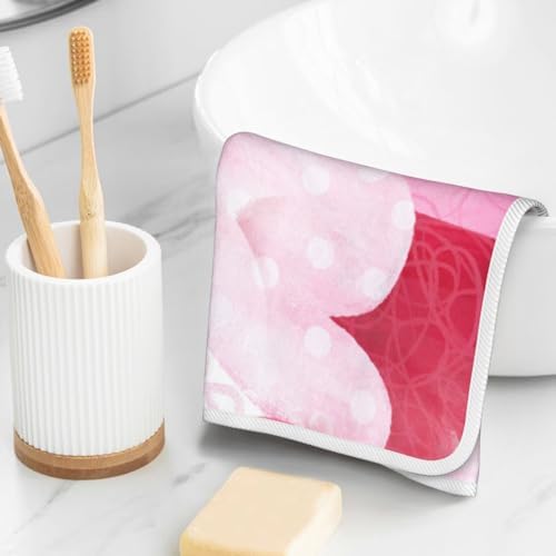 Custom Personalized Coral Velvet Bath Towels - 16 x 28