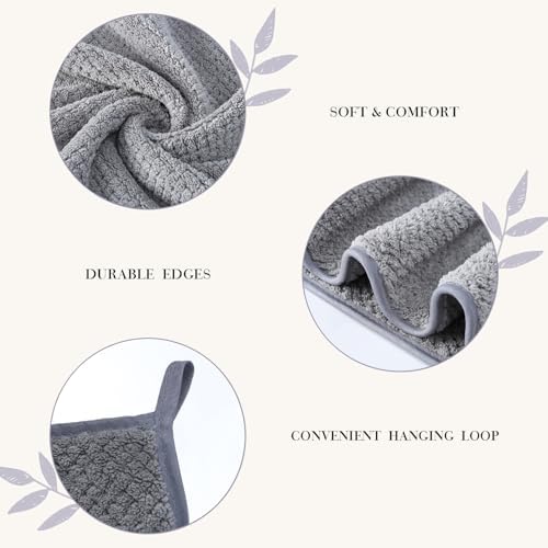 MaopaoBeauty 35x70 Extra Large Towel Set of 4