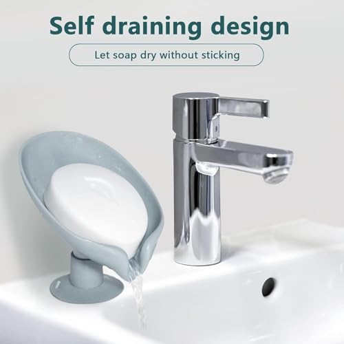 Leaf Shape Soap Saver - Self Draining Soap Dish