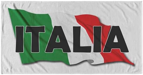 Italia Beach Towel - Italian Design 30 x 60 Oversized