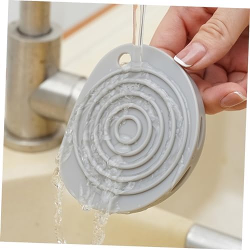 ABOOFAN Portable Bathroom Soap Holder with Washboard