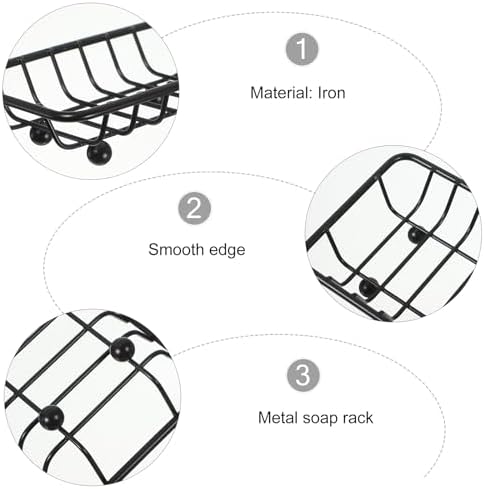Cabilock Metal Soap Holder for Bar Soap and Bathroom Accessories