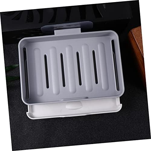 Hoement Wall-Mounted Soap Dish for Bathroom Kitchen