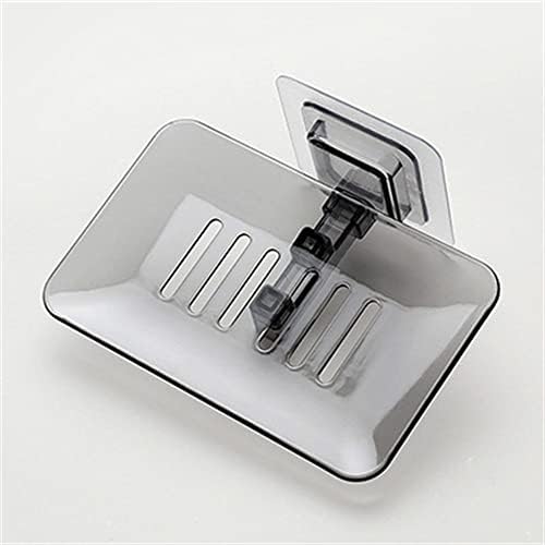 HomeSoGood Wall-Mounted Soap Dish Shelf Black