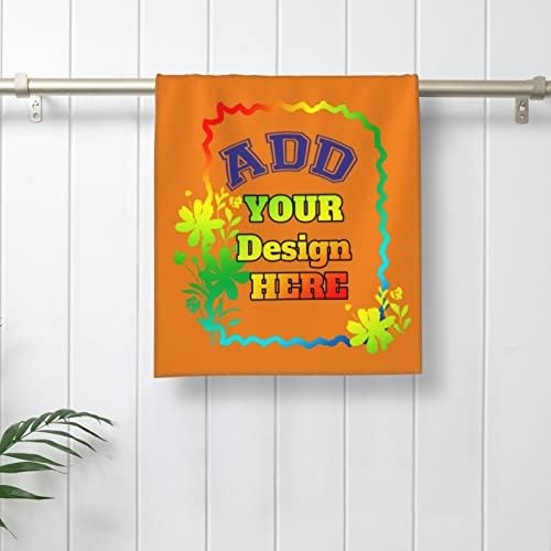 Custom Beach Towels 12x275in with Picture Text Logo