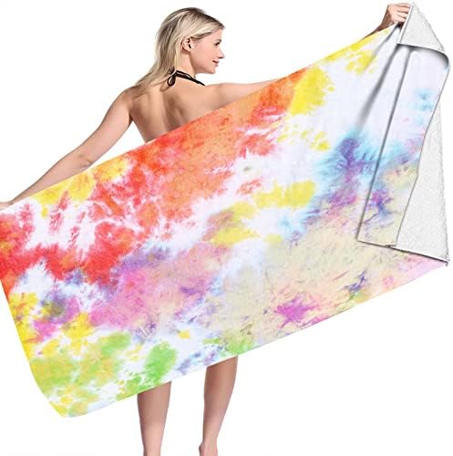 Lightweight Microfiber Beach Towel - 30x60 Inch