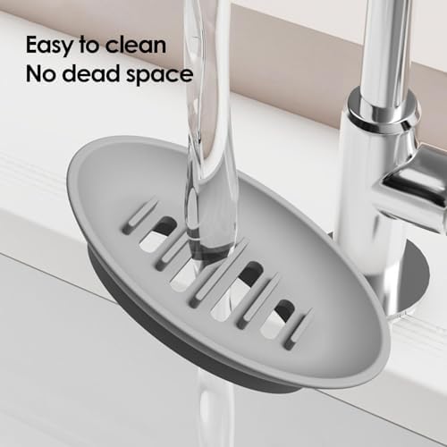 Waterproof Silicone Soap Dish Holder for Shower