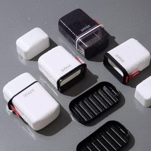 Travel Soap Box Holder with Leakproof Cover 1