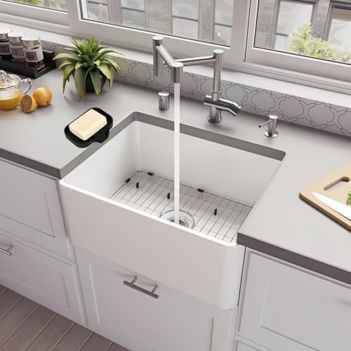 MERAIJIN Silicone Soap Dish with Drain Spout - Bathroom and Kitchen Organizer