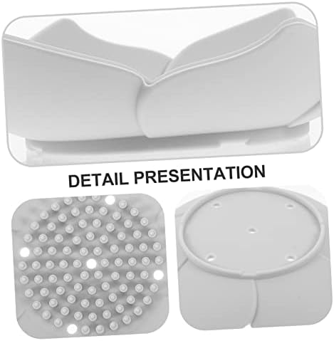 Self-Draining Silicone Flower Soap Dish Holder 1
