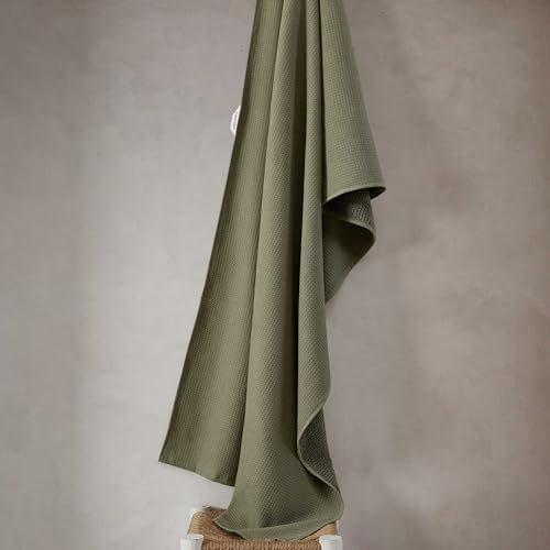 Calvin Klein Bath Towels - 3-Piece Set Dusty Green