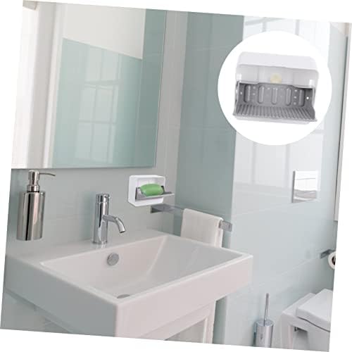 Ciieeo Wall-Mounted Soap Dish Grey 1