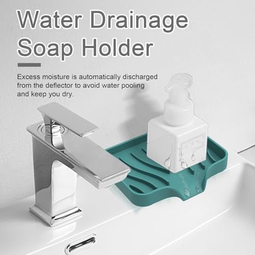 Curfair Soap Dish with Suction Cup and Quick-Dry Design