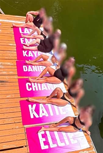 Custom Beach Towel - 30x60 Inch Personalized Pool Towel