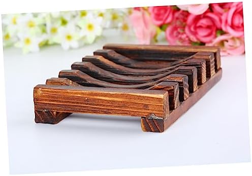 Elegant Bamboo Soap Holder Multi Use Dish